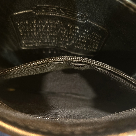 Coach Black Leather Crossbody Bag - Picture 7 of 9